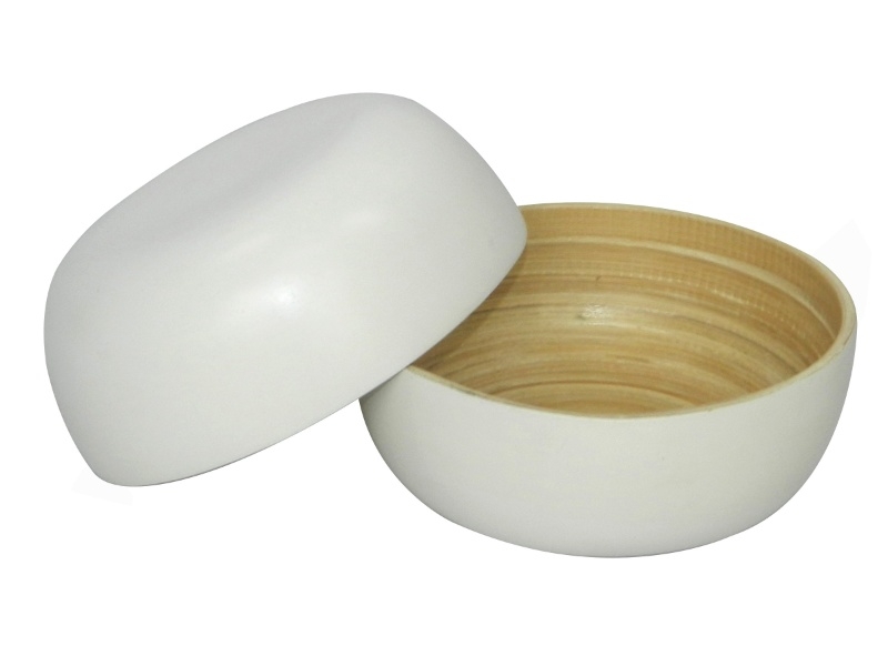 Professional-grade 2pc Bamboo Serving Bowl with Lid - Custom-made Eco-friendly Kitchenware